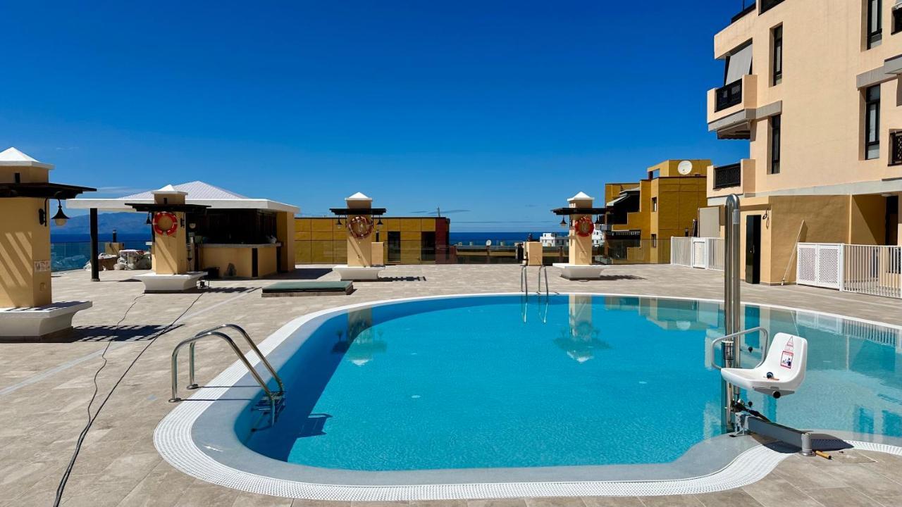 Sunset Apart, Large Terrace, Pool, Best Location! プエルト・デ・サンティアゴ エクステリア 写真